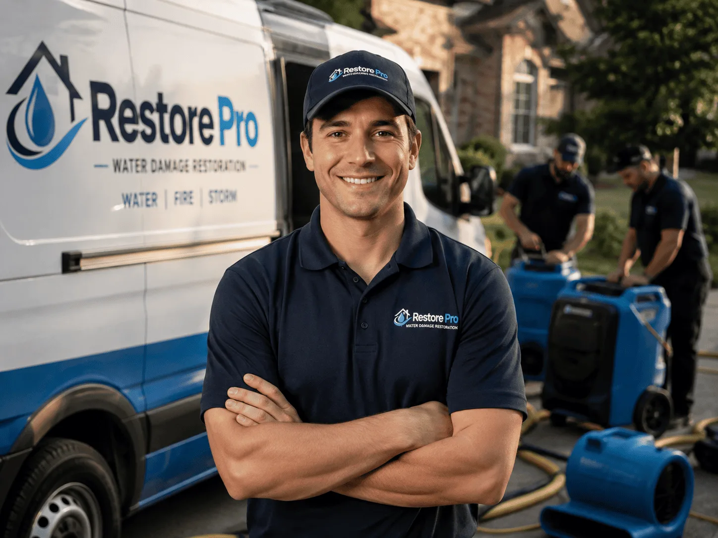 Water Damage Restoration company in Jermyn, TX