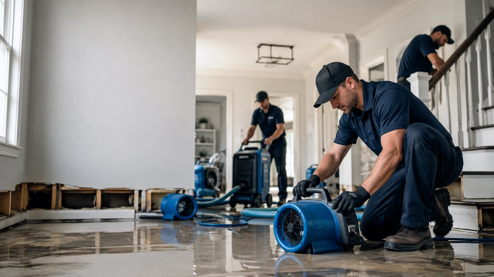 Water Damage Restoration in Jermyn, TX near me